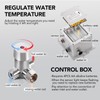 Automatic Touchless Bathroom Sink Faucet Commercial Sensor Motion Activated Hands