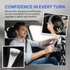 15 Inch Car Steering Wheel Cover, Microfiber Ice Silk Anti-Slip