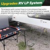 12 FT Propane Quick Connect Hose for RV to Gas