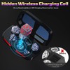 CooAoo Light Up DND Dice Set, Wireless Rechargeable Glowing Dice