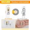 YUIIP G4 LED Bulb, AC/DC 12V JC G4 Bi Pin