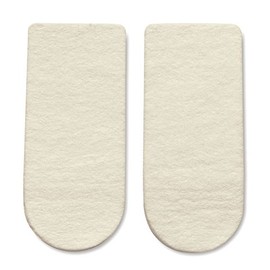 HAPAD 3/4 Length Heel Wedges, Small, 3x3/8 inch, case of 12 pairs by HAPAD