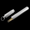 AXLIZER Portable Toothpick Holder Metal Toothpicks Portable Toothpick Case for
