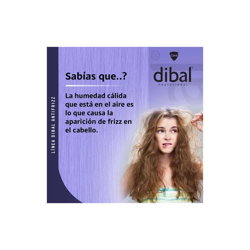 Shampoo Antifrizz Aceite De Dátil Para Cabello De Dibal 300g