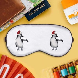 'Christmas Penguin' Sleep/Travel Eye Mask (EY00023090)