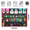 Avezano Pajamas Party Backdrop Christmas Pancakes Pajamas Photo Booth Backdrops