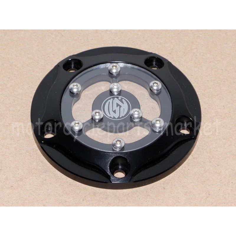 Unbraned RSD Clear Derby Timer Covers for Harley Touring Street