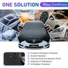 Half Car Cover SUV for Snow, Heavy Duty Roof Cover