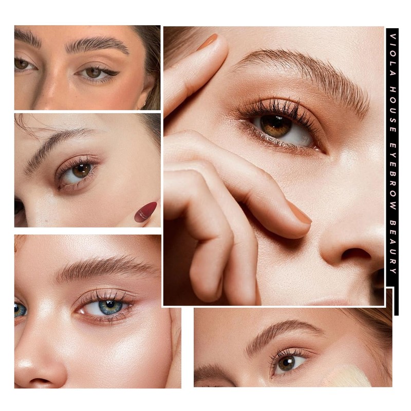 VIOLA HOUSE Brow Styling Wax, Eyebrow Soap, Long-lasting Waterproof Eye