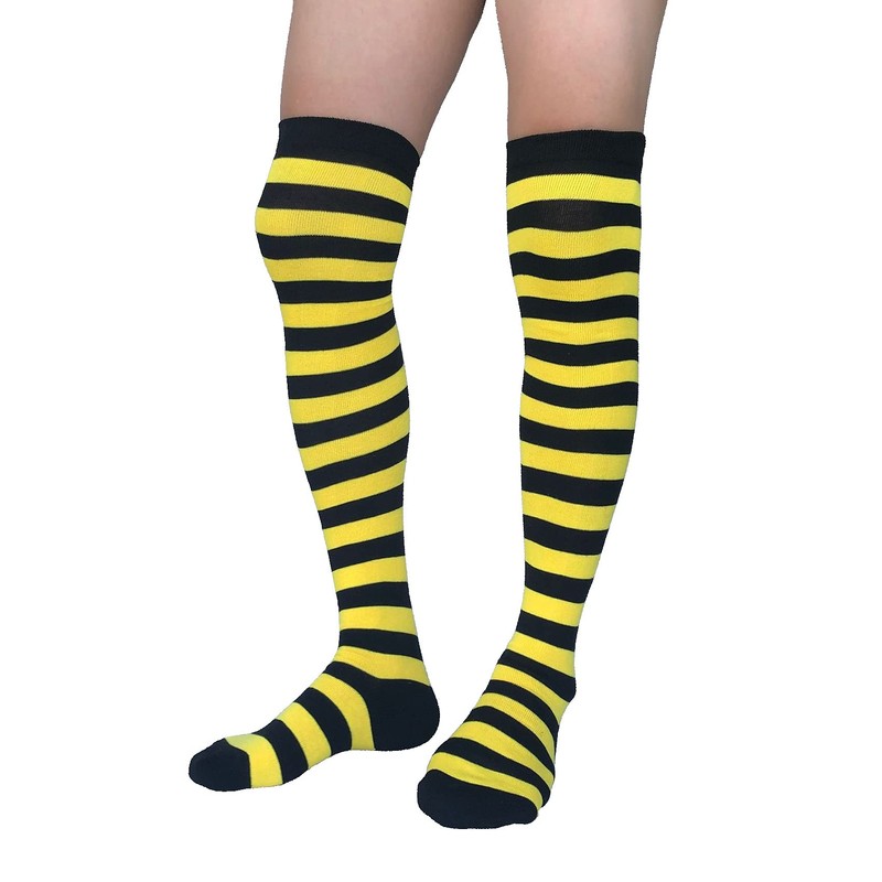 spomei womens lw-3, Yellow Black Striped