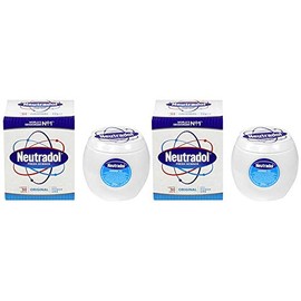 Neutradol Economical Odour Remover Air Freshener Original Gel Power Orb 140g (2 Pack)