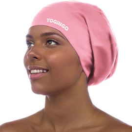 Extra Large Swim Cap - Silicone Cap for Long/Short Hair, Braids & Dreadlocks - Keeps Hair Dry