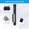 Shower Extension Arm 16 Inch,Foldable Shower Head Extension Black, Adjustable