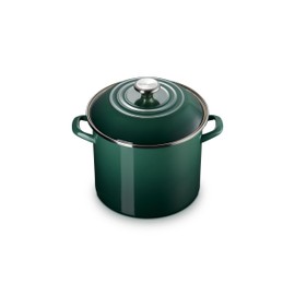 Le Creuset Enamel on Steel Traditional Stockpot, 10 qt., Artichaut with Stainless Steel Knob