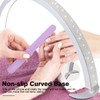29in Half Moon Light for Nail Desk, Foldable Nail Light