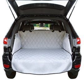 Cargo Liner for SUV's and Cars, Waterproof Material, Non Slip Backing, with Side Walls Protectors, Extra Bumper Flap Protector, Large Size - Universal Fit