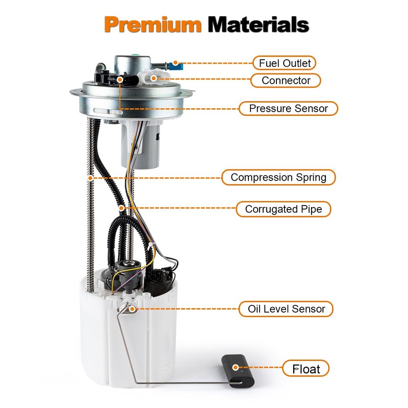 VANBOL Electric Fuel Pump Assembly Compatible with Chevy Silverado 1500
