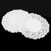 150 pcs White Lace Paper Doilies Disposable Oil-absorbing Decorative Tableware