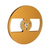 1/4 7 Inch Empty Tape Reel Aluminum Alloy 2 Holes