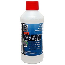 KBS Coatings 2200 KBS Klean - 8 Fl. oz. - Water Based Cleaner and Degreaser, Clear Liquid