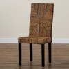 bali & pari Laymi Natural Seagrass Dining Chair, One Size