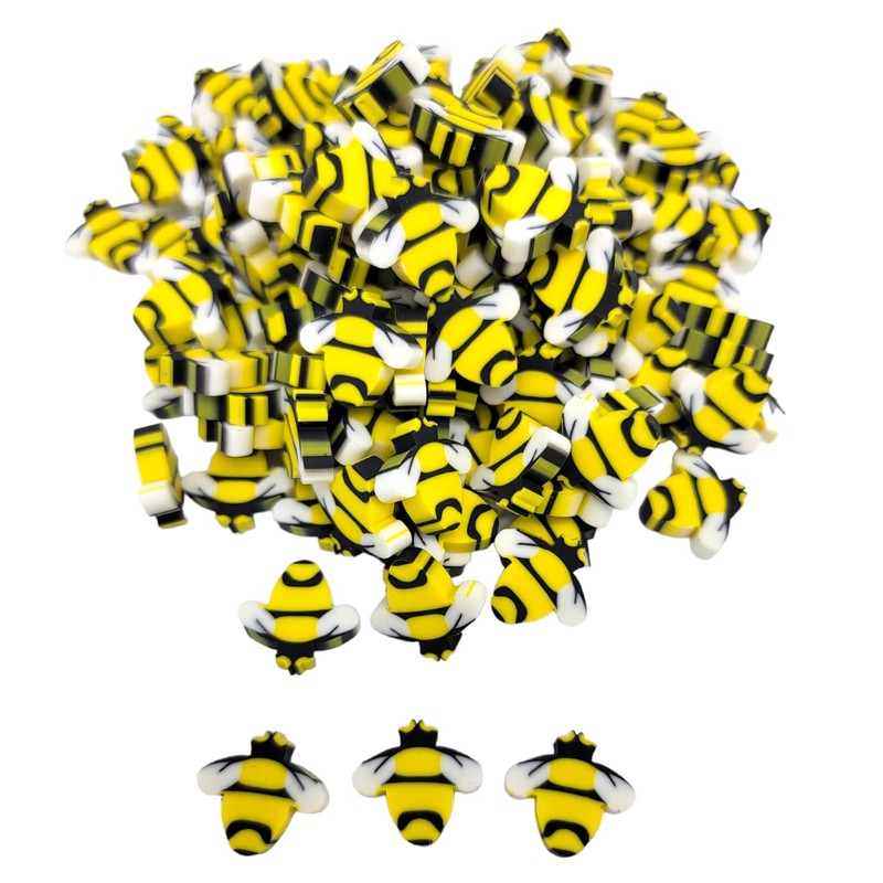 Cool Bumble Bee Shape Rubber Mini Erasers (144 Pack) Home