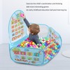 Children's 1.2m Basketball Pool Big Safe Foldable Blue Kids Indoor