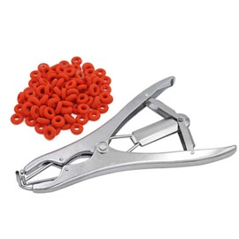 M.Z.A Animal Castration Tool, Steel, Pig Tail, Clamp for Sheep and Cattle