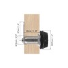 PATIKIL 1-1/8" Combination Cam Lock, 2 Pcs File Cabinet Locks