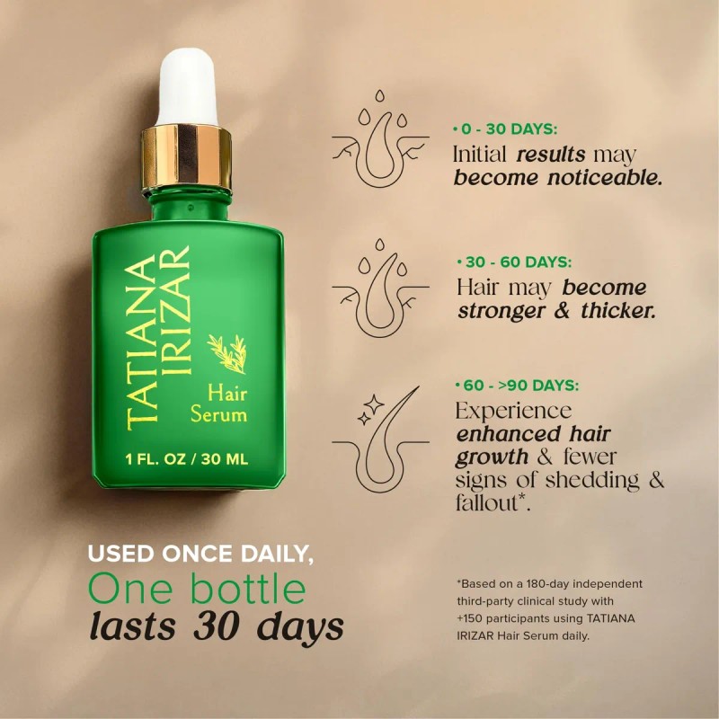 Sérum Para El Crecimiento Del Cabello Tatiana Irizar Para Mu