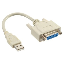 Intos USB Gameport Converter USB Gameport USB-A/S-DB15 / B