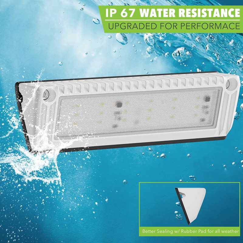 Leisure LED RV Exterior Porch Utility Light - 12v 1450