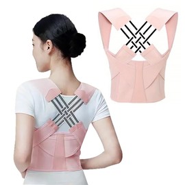 Posture Supporter, Hunched Belt, Posture Belt, Shoulder Blades, Supporter, For Beautiful Posture, Skin-friendly Material, Sweat Absorbent, Breathable, Stretchy, Easy to Put on and Take Off, For Home