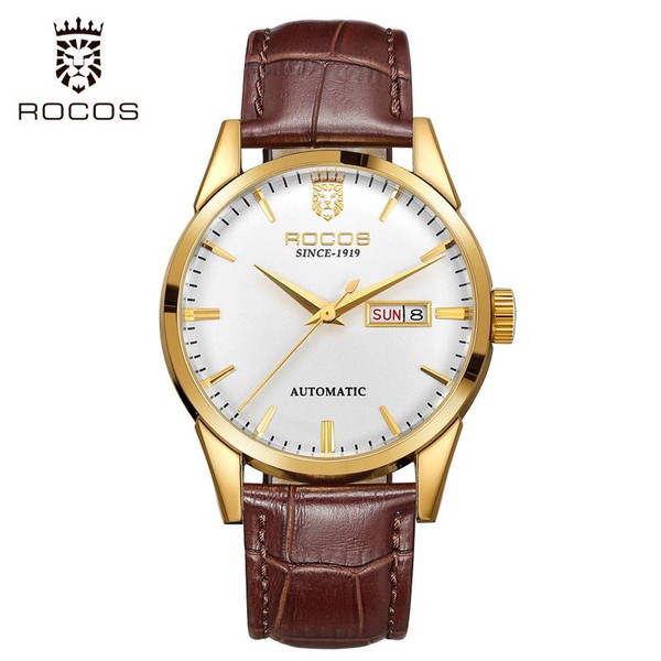 ROCOS Luxury Fully Automatic Mechanical Watch | High-End Stylish Design,