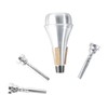 Trumpet Mouthpiece Mute Set 3C 5C 7C Practice Silencer Combination