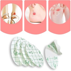 Invisible Heel Anti wear Patch, self-Adhesive Heel pad, Transparent Heel Waterproof Sticker, Foot Heel Protection pad (100pcs)