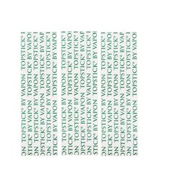 Vapon TOPSTICK Double-Sided 1" X 3"The Original Mens Grooming Tape,100 Strips.