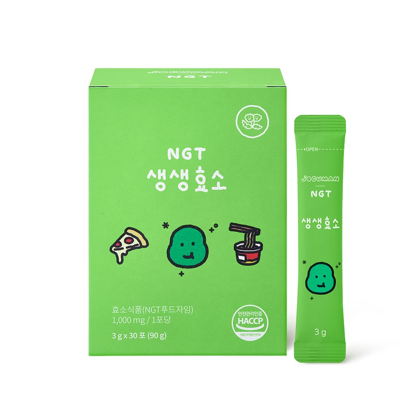 NGT [JOGUMAN EDITION] NGT Active Enzyme 30 Sticks (1-month supply)