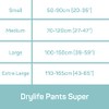 Drylife Drylife Pants Super Disposable Pull-Up Unisex Incontinence Pants |