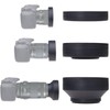 77MM Collapsible in 3 Steps Rubber Lens Hood for Tamron