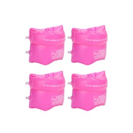 Kids Swim Arm Bands Swimming Floats Safety Inflatable Arm Bands Swimming Floats Roll up Sleeves Pool Set for Swim Learning Water Wings Arm Ring Tube Armlets for Boy Girls 2-12 Years Swim Training Aids