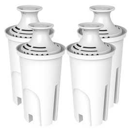 Replacement Filter for Brita Pitchers & Dispensers,Compatible with Brita Classic 35557, Ob03,Mavea 107007and More,NSF Certified Pitcher Water Filter(Pack of 4)