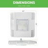 GREENLIGHTDEPOT LED Canopy Light - 150W - Gas Station Canopy