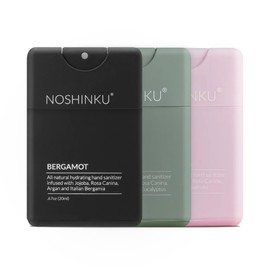 Noshinku Hand Sanitizer Refillable Natural Hand Sanitizer | Pocket Sprayer Discovery (3-Pack)