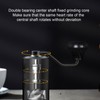 Manual Coffee Bean Grinder Multifunction CNC Steel Core Adjustable Thickness
