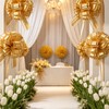 6 Pcs Large Pull Bows,Delicate Puffy Bows for Gift Wrapping,Versatile