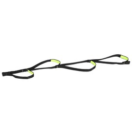 MAGT Climbing Foot Pedal, Climbing Foot Strap Climbing Harness Climbing Ascender Carry Strap Adjustable Flat Strap for Outdoor Mountaineering Hiking (Black)