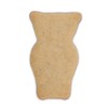 Staedter Stainless Steel Owl Cookie Cutter, Silver, 6 cm