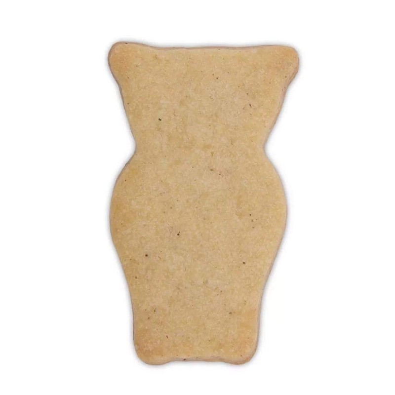 Staedter Stainless Steel Owl Cookie Cutter, Silver, 6 cm