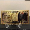 Unbranded 24k Gold Foil Plated One Piece Banknote Set Anime